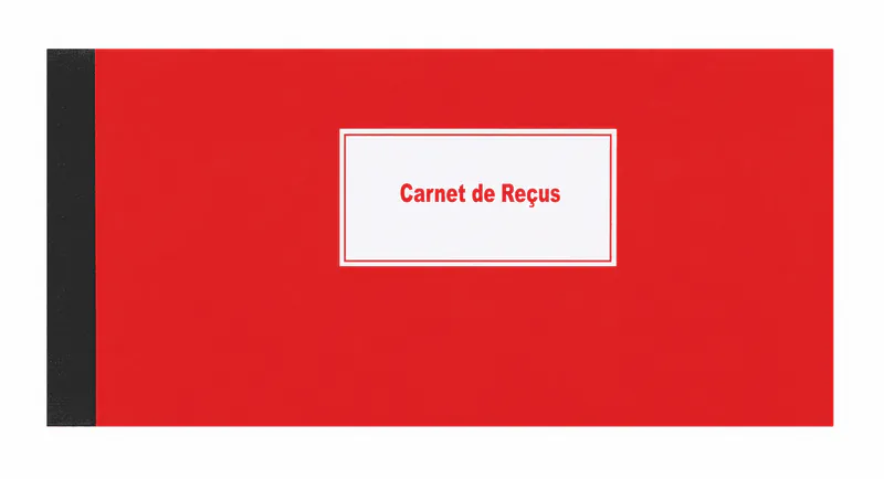 CARNET BON DE RECU PM 40F