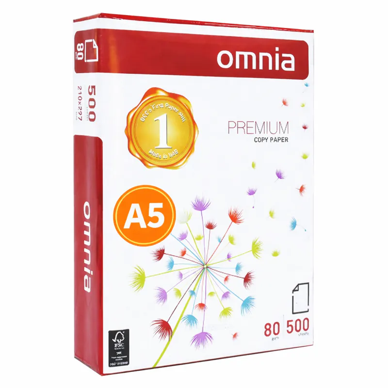 RAME DE PAPIER OMNIA A5 - 80GR