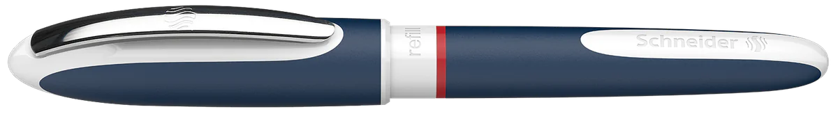 STYLO ROLLER-GEL SCHNEIDER ONE CHANGE RECHARGEABLE ROUGE - Vue 2