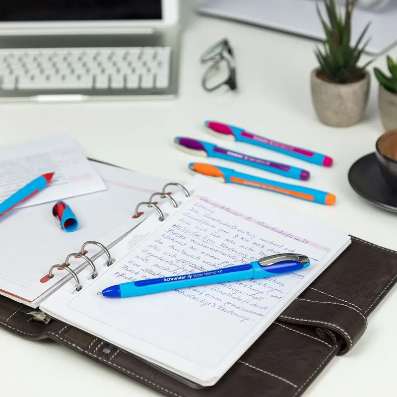 STYLO À BILLE SCHNEIDER SLIDER NEMO XB BLEU - Vue 3