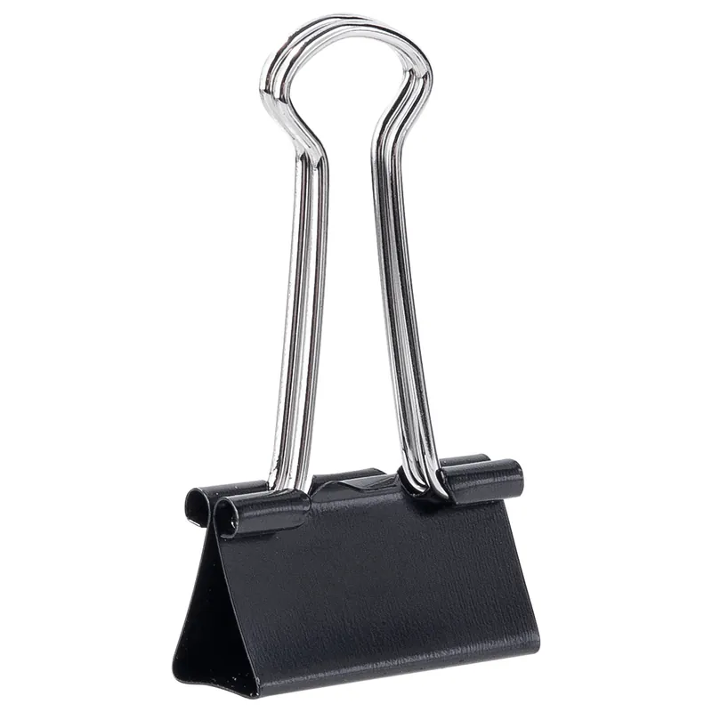 BINDER CLIPS 25MM DELI PQT 12