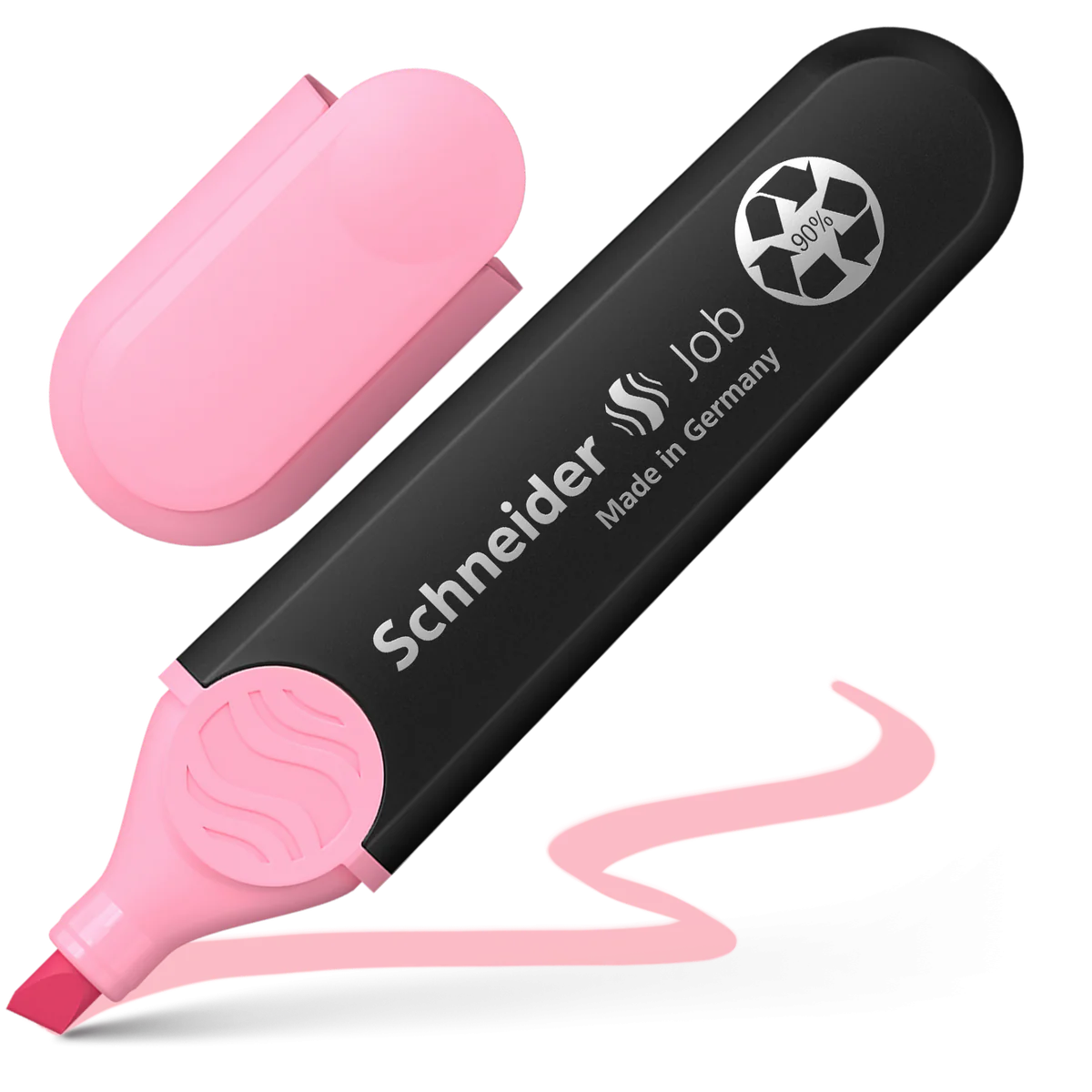SURLIGNEUR SCHNEIDER FLUO JOB ROSE PASTEL