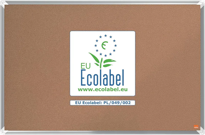 TABLEAU D'AFFICHAGE LIÈGE CADRE ALUMINIUM 60*90 CM NOBO - Vue 3