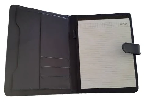 PORTE-DOCUMENTS A4 EN SIMILI CUIR