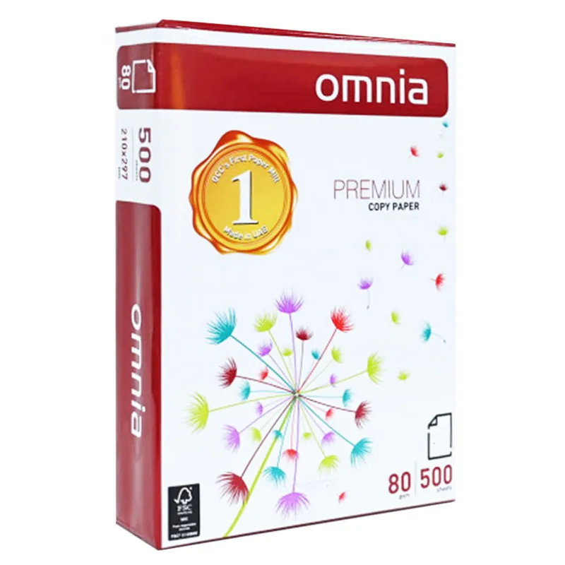 RAME DE PAPIER OMNIA A4 - 80GR