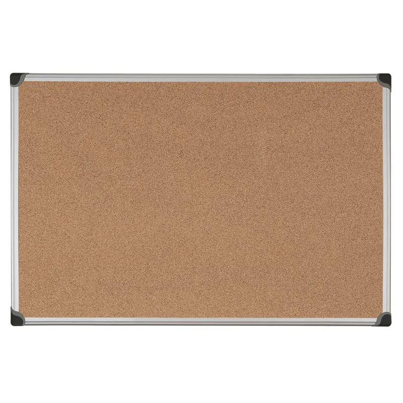 TABLEAU D'AFFICHAGE LIÈGE CADRE ALUMINIUM 120*180 CM 2X3 - Vue 2