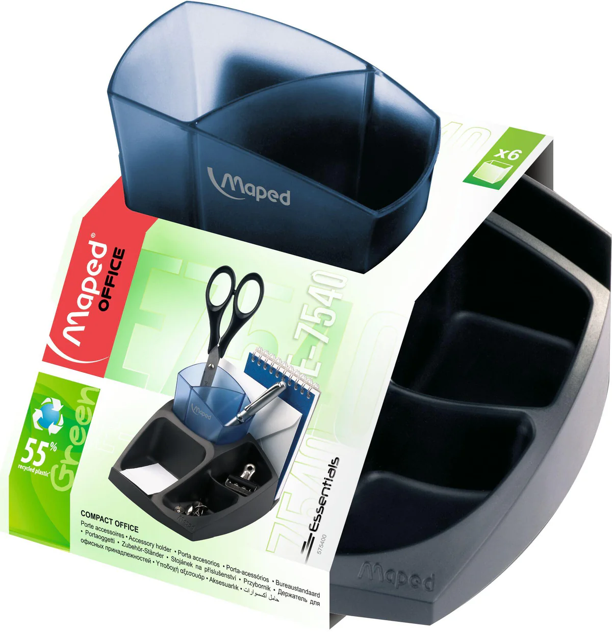 ORGANISATEUR DE BUREAU MAPED ESSENTIALS GREEN
