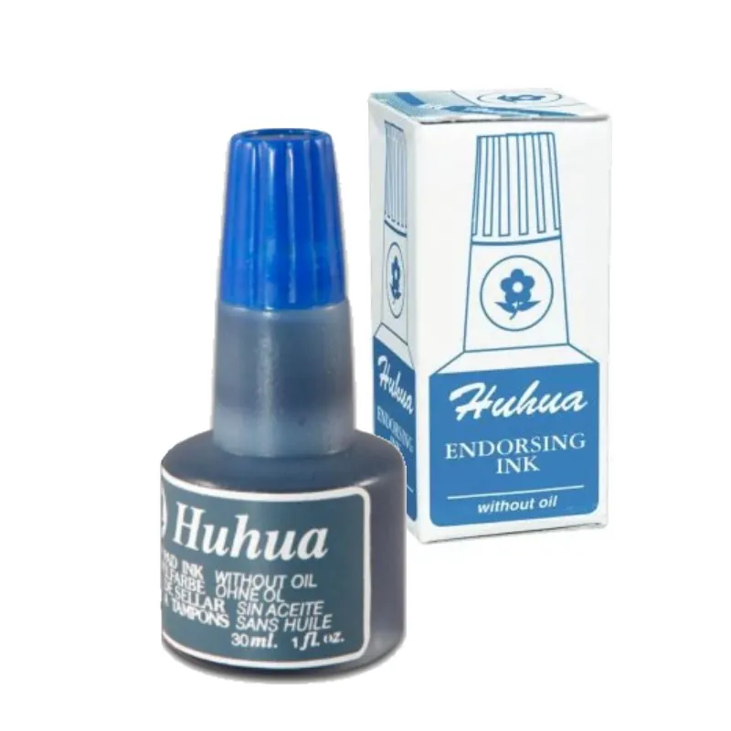 ENCRE A TAMPON 30ML BLEU 