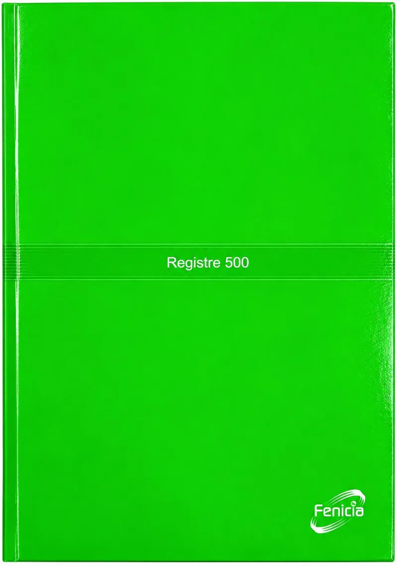 REGISTRE 500 PAGES A4 5/5 SELECTA FENICIA