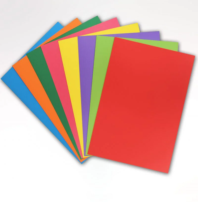 CHEMISE BRISTOL COULEURS VIVES ASSORTIES 160G PAQUET DE 10 - Vue 2