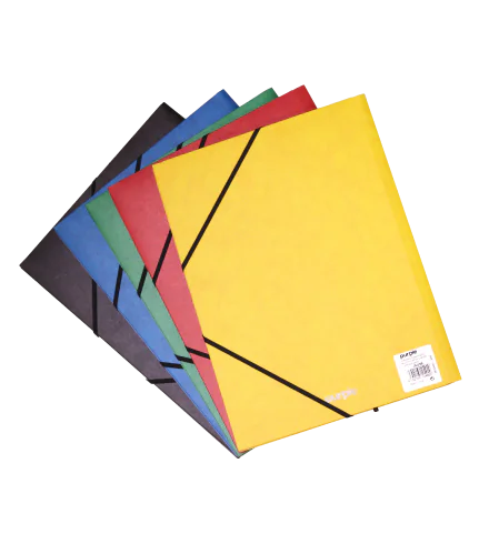 CHEMISE 3 RABATS À ÉLASTIQUE EN CARTON PURPLE - Vue 2