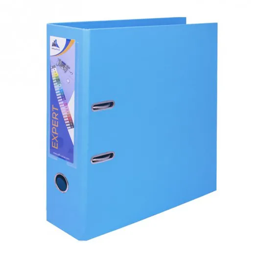 CLASSEUR À LEVIER DOS 80MM EXPERT BLEU CLAIR