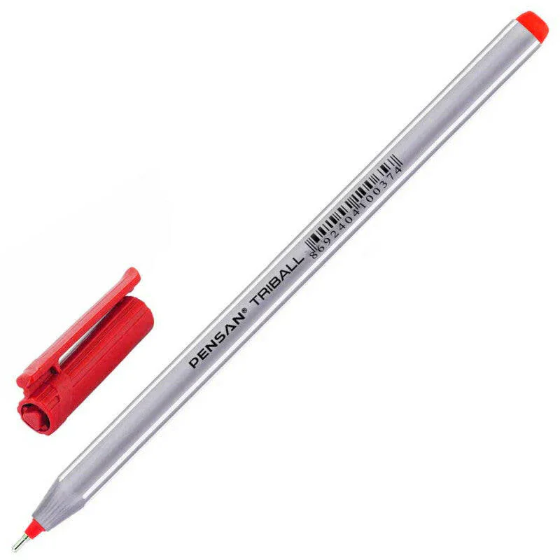 STYLO À BILLE PENSAN TRIBALL ROUGE - Vue 2