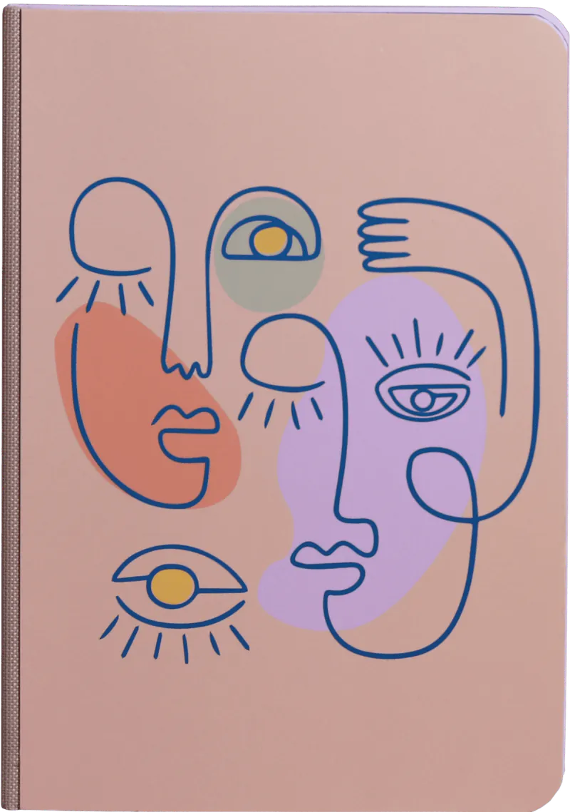 NOTEBOOK 15X21 ARTLINE BEIGE