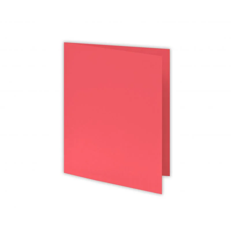 CHEMISE BRISTOL COULEURS ROUGE  170G PAQUET DE 100 - Vue 2