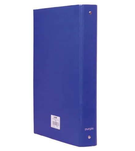 CLASSEUR 4 ANNEAUX DOS 40 MM BLEU