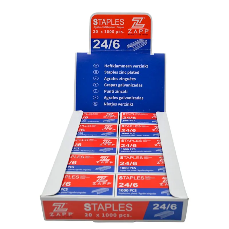 AGRAFES ZAPP 24/6 - Vue 2