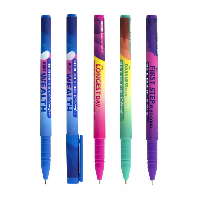 STYLO À BILLE YALONG SMOOTH WRITING BLEU - Vue 3
