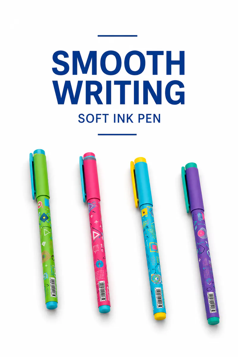 STYLO À BILLE YALONG SMOOTH WRITING YL242669 BLEU