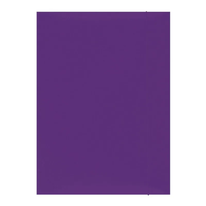 CHEMISE À RABATS EN CARTON AVEC ÉLASTIQUE OFFICE PRODUCT VIOLET