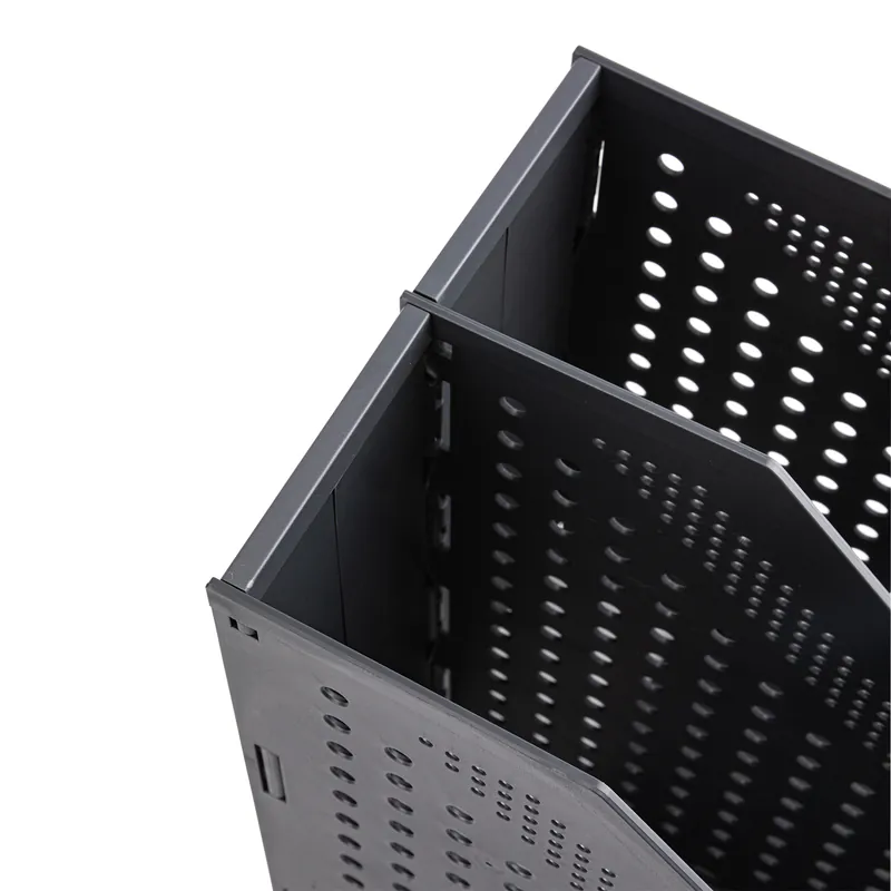PORTE REVUE 2 COMPARTIMENTS DELI GRIS FONCE - Vue 5