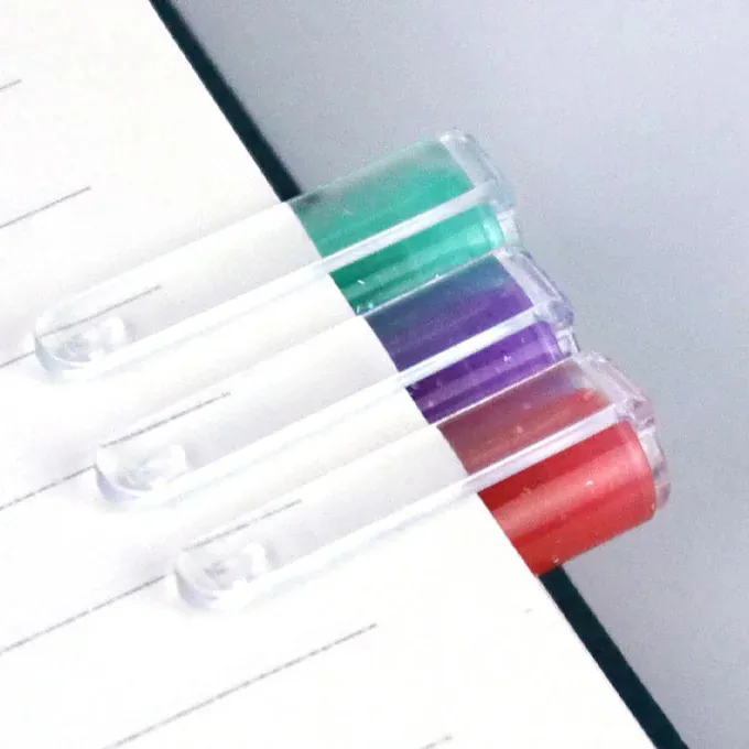 POCHETTE DE 6 STYLOS GEL GLITTER YALONG - Vue 2