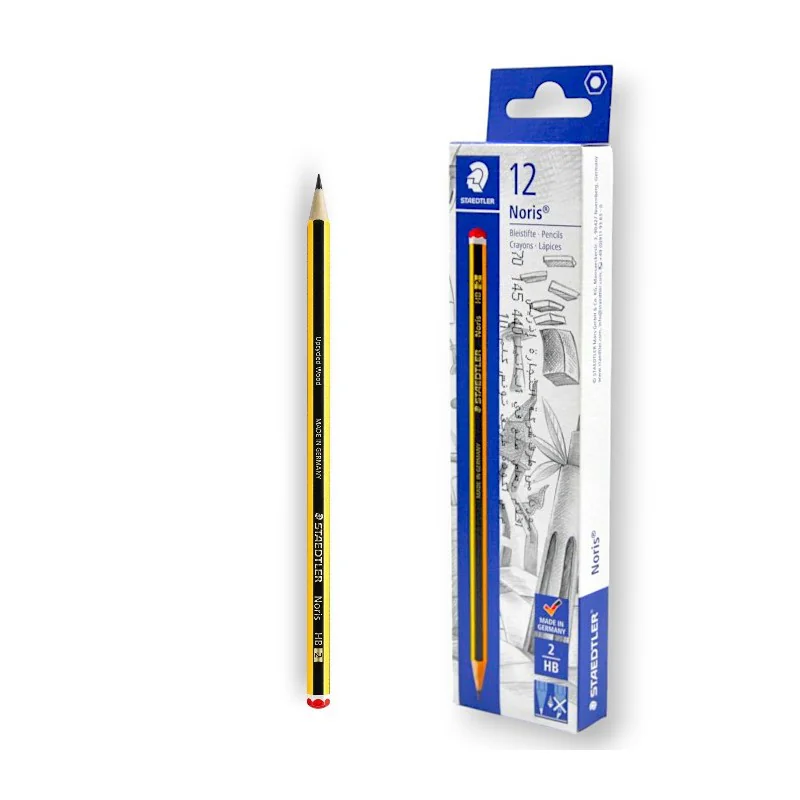 CRAYON GRAPHITE NOIR STAEDTLER HB2