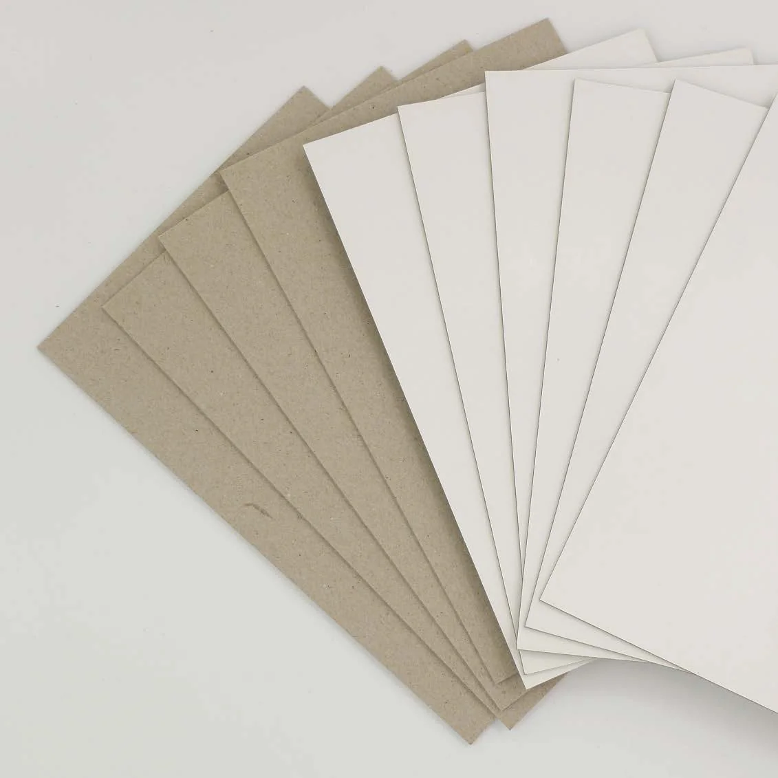 PAPIER CARTON BLANC GRIS