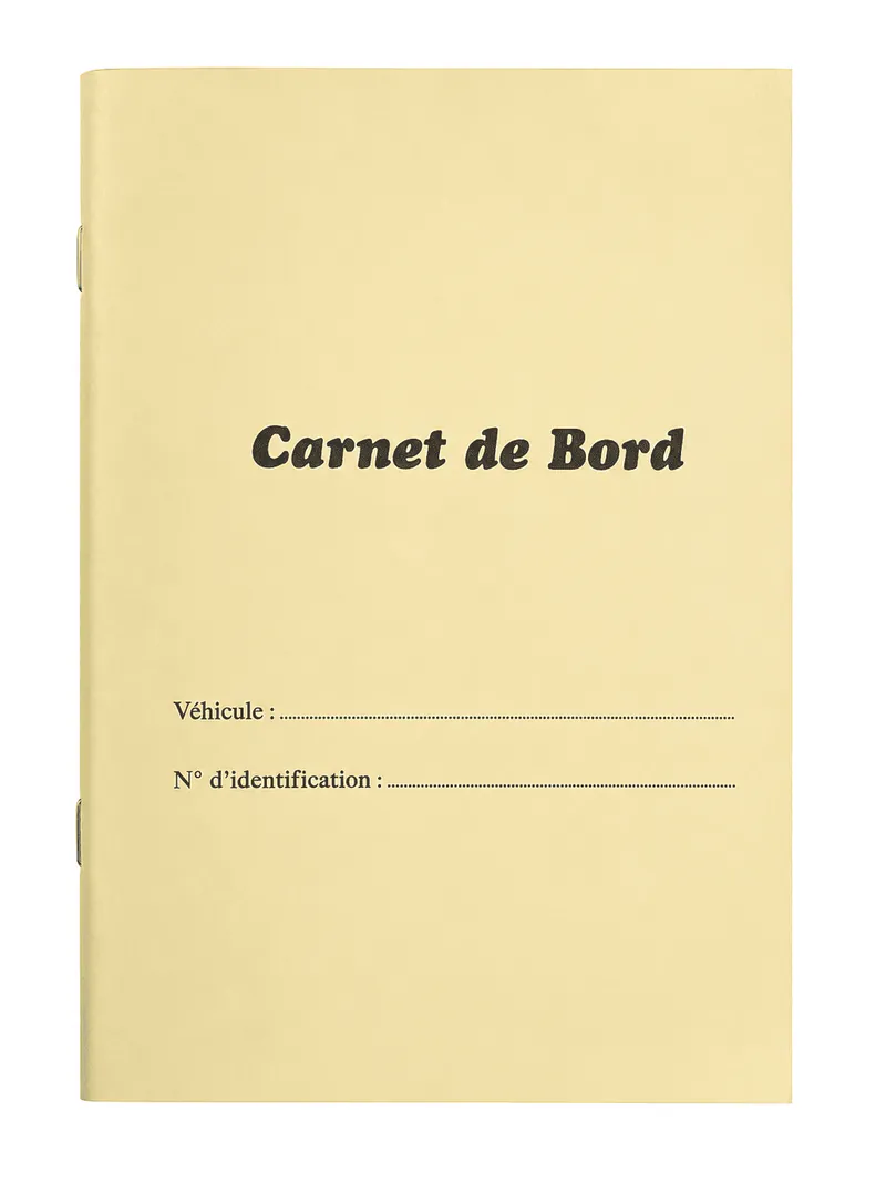 CARNET DE BORD VÉHICULE