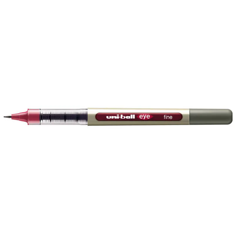 STYLO ROLLER-GEL UNI-BALL EYE 0.7MM ROUGE - Vue 2