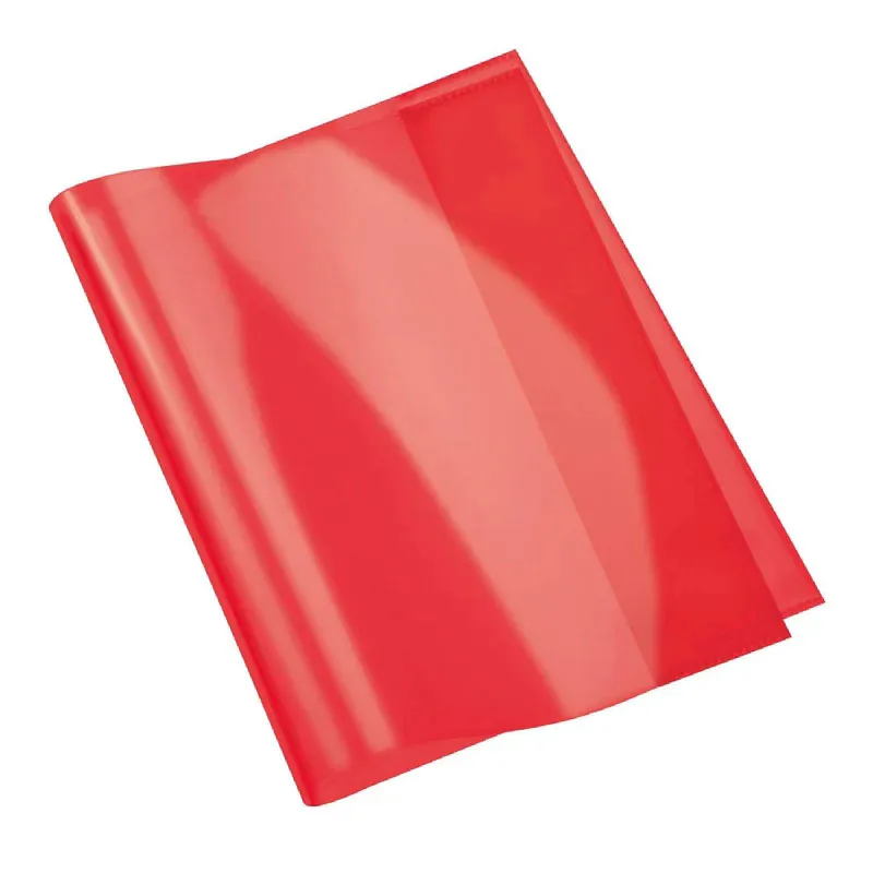 PROTEGE CAHIER GM PURPLE ROUGE TRANSPARENT