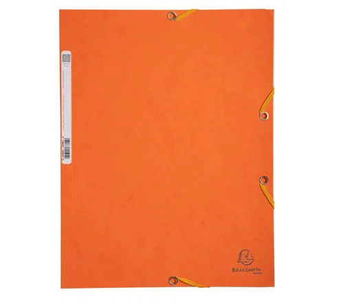 LOT DE 5 CHEMISES 3 RABATS À ÉLASTIQUE EN CARTON EXACOMPTA - Vue 4