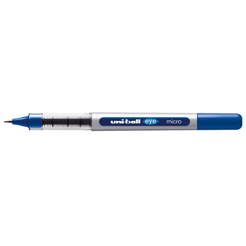 STYLO ROLLER-GEL UNI-BALL EYE 0.5MM BLEU - Vue 2