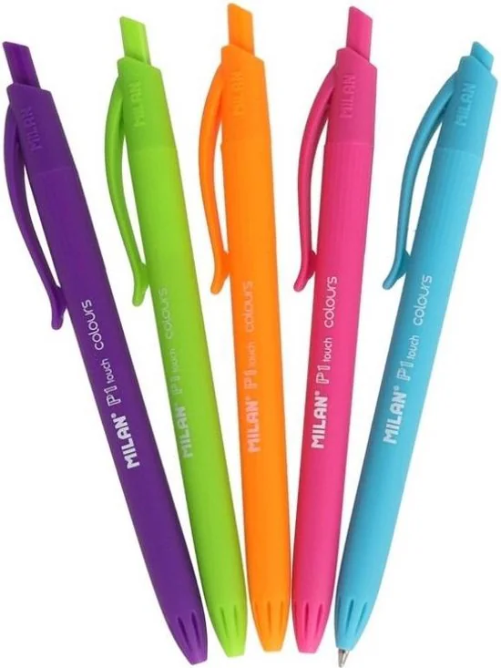 STYLO À CLIP MILAN P1 COULEURS ASSORTIES