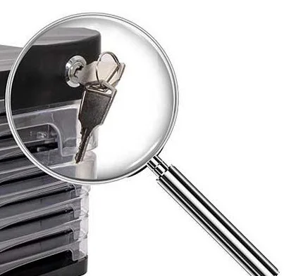 BLOC TIROIR ARK 4 ÉTAGES AVEC SERRURE ARK - Vue 2