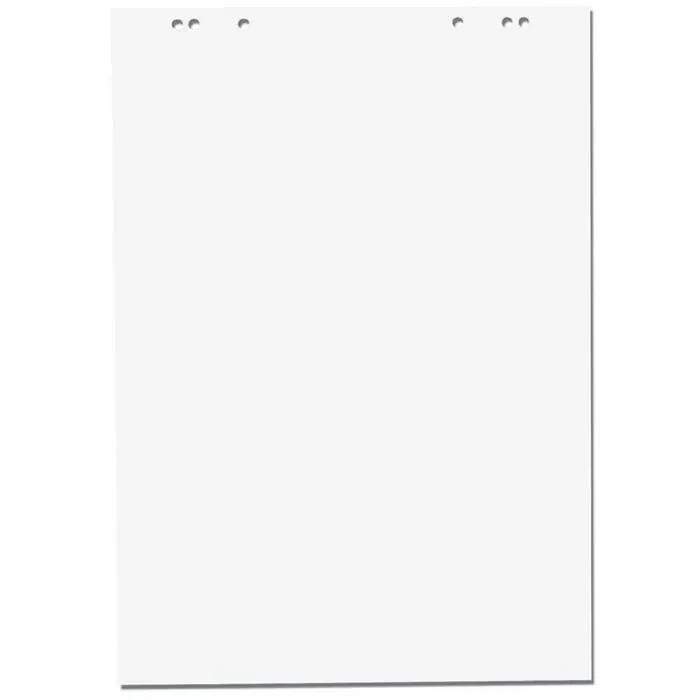 RECHARGE PAPIER FLIP CHART 25 FEUILLES 80 GR