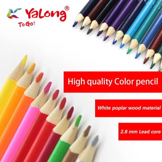 CRAYONS DE COULEUR DOUBLE 
TETE 24 COULEUR YALONG - Vue 3
