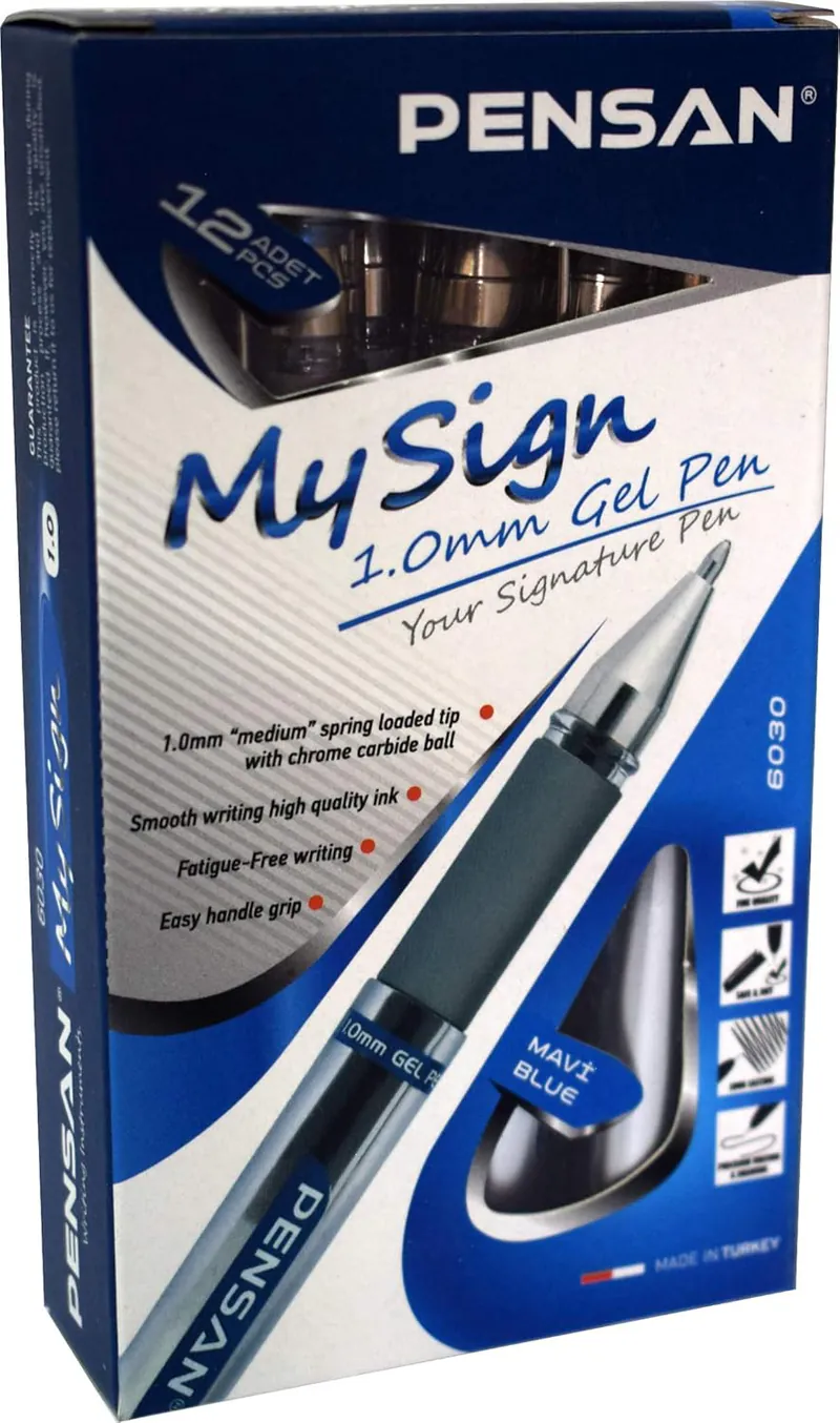 STYLO GEL PENSAN MY SIGN BLEU