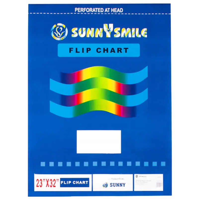 RECHARGE PAPIER FLIP CHART 25 FEUILLES 80 GR