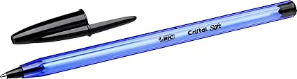 STYLO À BILLE BIC CRISTAL SOFT NOIR - Vue 2