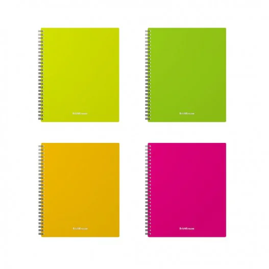 CARNET AVEC SPIRALE 11X17 CM 5/5 COUV PP 96P