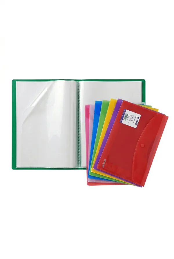 PorteFolio et Pochettes à Bouton