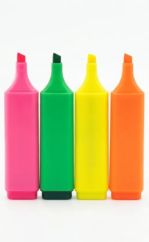 Marqueurs Fluo